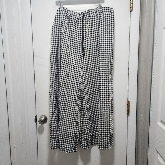 temu Pants - No Size Tag - NWOT Temu 5XL Checkered Pants